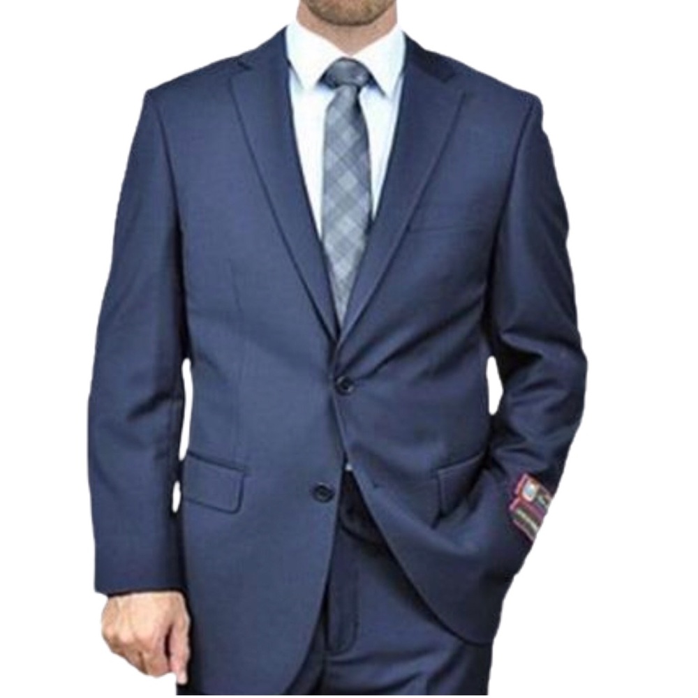 Giorgio Fiorelli Navy Superlux Premium Men's Sport Suit Coat